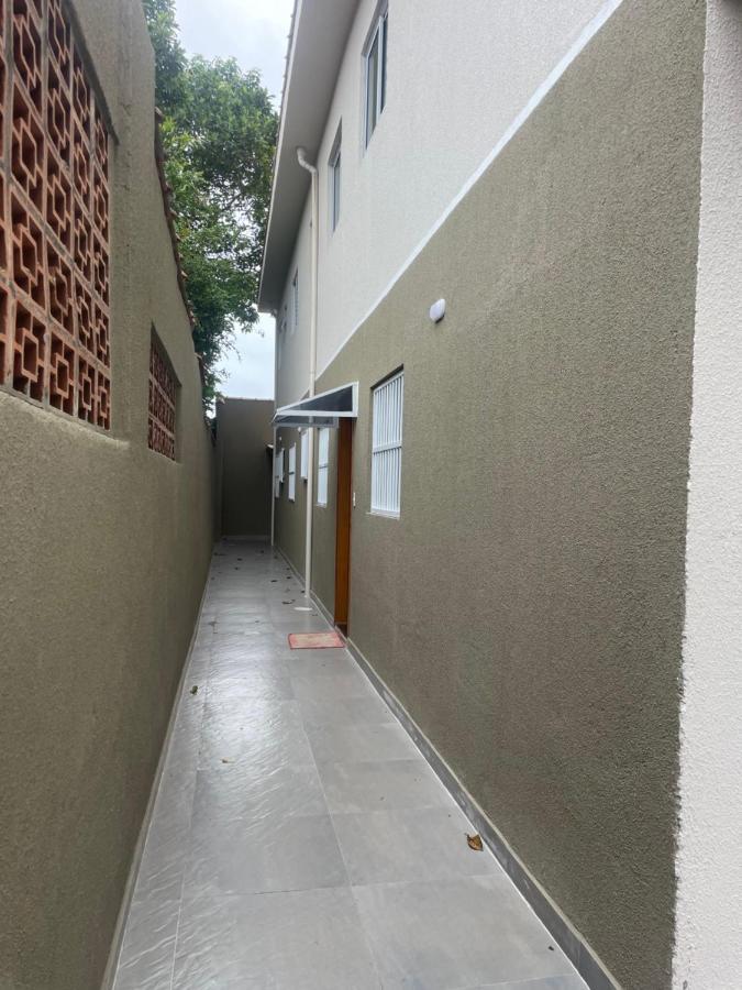 Casa Novinha - Praia Grande - Mirim - 3 Quadras Da Praia Wi-Fi Villa Eksteriør bilde